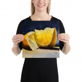 "Lemon Glow" Poster - 3 Sizes